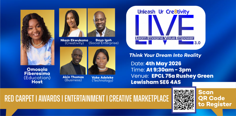 May event with Omosola Fiberesima